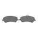 Колодки гальмівні передні BOSCH 0 986 494 648 для Mercedes-Benz GLK-Class X204 2008- 165.3x68.2 мм