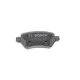 Колодки гальмівні задні BOSCH 0 986 494 654 для Opel Astra G/H/Combo 2001-, Kia Venga (Lucas) 95.4x42.7x14 мм