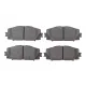 Колодки гальмівні передні BOSCH 0 986 494 670 для Toyota Prius 2008-2015, 122.7x49.6 мм