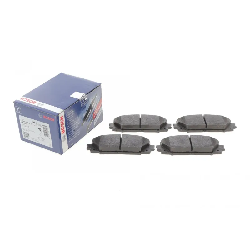 Колодки гальмівні передні BOSCH 0 986 494 670 для Toyota Prius 2008-2015, 122.7x49.6 мм