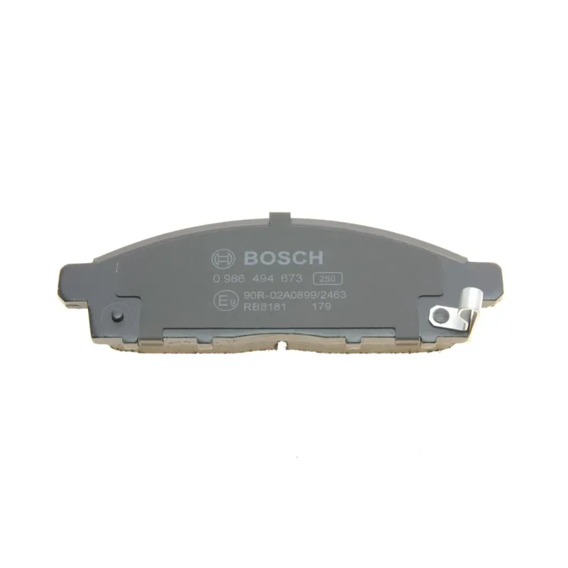 Колодки гальмівні передні BOSCH 0 986 494 673 для Nissan NV200 2010- 155x50.8x16.75 мм