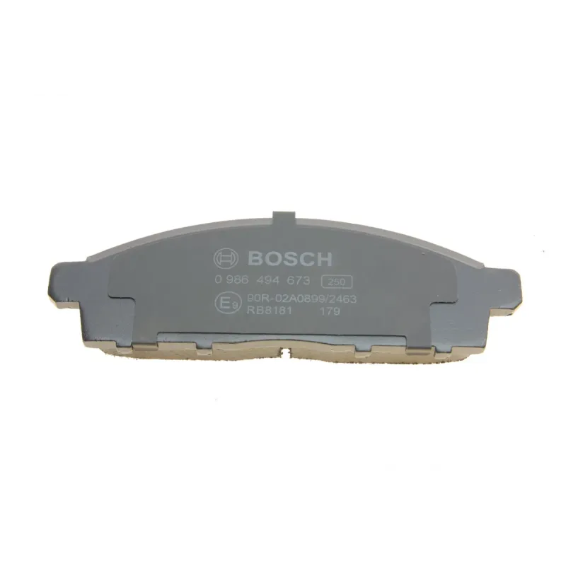 Колодки гальмівні передні BOSCH 0 986 494 673 для Nissan NV200 2010- 155x50.8x16.75 мм