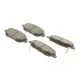 Колодки гальмівні передні BOSCH 0 986 494 682 для Toyota Avensis, Verso 2009-2018, 150.8x61.1x19.1 мм