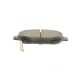 Колодки гальмівні передні BOSCH 0 986 494 682 для Toyota Avensis, Verso 2009-2018, 150.8x61.1x19.1 мм