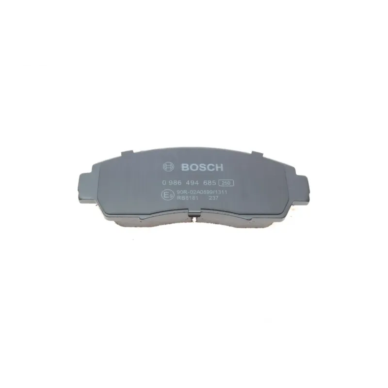 Колодки гальмівні передні BOSCH 0 986 494 685 для Honda CR-V IV 1.6-2.4i 2012-, 154.9x58.7 мм
