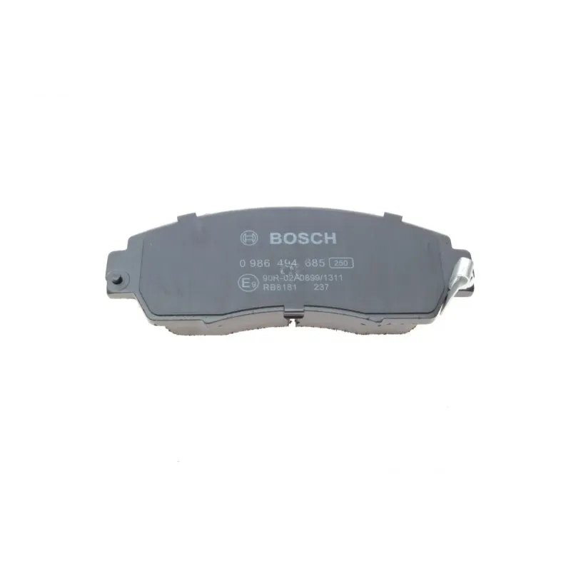 Колодки гальмівні передні BOSCH 0 986 494 685 для Honda CR-V IV 1.6-2.4i 2012-, 154.9x58.7 мм