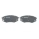 Колодки гальмівні передні BOSCH 0 986 494 692 для Hyundai ix20, Kia Soul II 1.4-1.6 (2010-н.в.) 130x56.7x17.6 мм