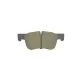 Колодки гальмівні передні BOSCH 0 986 494 695 для Citroen C4 Picasso/Grand Picasso II, Peugeot Partner/Rifter, 155.1 мм