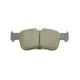 Колодки гальмівні передні BOSCH 0 986 494 695 для Citroen C4 Picasso/Grand Picasso II, Peugeot Partner/Rifter, 155.1 мм
