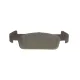 Колодки гальмівні передні BOSCH 0 986 494 697 для Dacia Logan II/Sandero II, Renault Clio IV, 139.8 мм