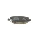 Колодки гальмівні задні BOSCH 0 986 494 706 для Jeep Cherokee KK, Dodge Nitro, Jeep Wrangler JK