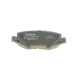 Колодки гальмівні задні BOSCH 0 986 494 706 для Jeep Cherokee KK, Dodge Nitro, Jeep Wrangler JK
