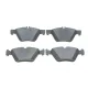 Колодки гальмівні передні BOSCH 0 986 494 729 для Mercedes-Benz E-Class W211 2003-2009, 155.5x63.7 мм