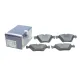 Колодки гальмівні передні BOSCH 0 986 494 729 для Mercedes-Benz E-Class W211 2003-2009, 155.5x63.7 мм
