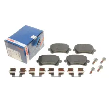 Колодки гальмівні задні BOSCH 0 986 494 731 для Audi A6 C6, VW Passat B6, SEAT Alhambra, 16.7 мм