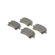 Колодки гальмівні задні BOSCH 0 986 494 731 для Audi A6 C6, VW Passat B6, SEAT Alhambra, 16.7 мм