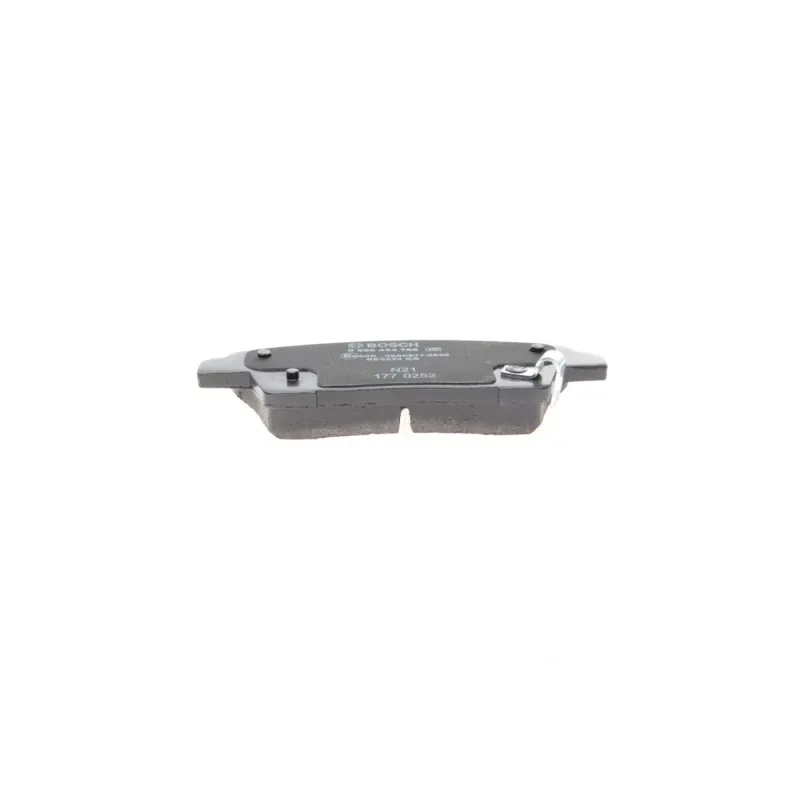 Колодки гальмівні задні BOSCH 0 986 494 766 для Hyundai Genesis DH 2014-, Kia Quoris 2014- (117.1x43.4x15.6 мм)
