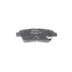 Колодки гальмівні задні BOSCH 0 986 494 766 для Hyundai Genesis DH 2014-, Kia Quoris 2014- (117.1x43.4x15.6 мм)
