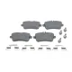 Колодки гальмівні задні BOSCH 0 986 494 783 для Mercedes-Benz GL-Class X166 2012-, GLE-Class W166 2015-, GLS-Class X166 2015-