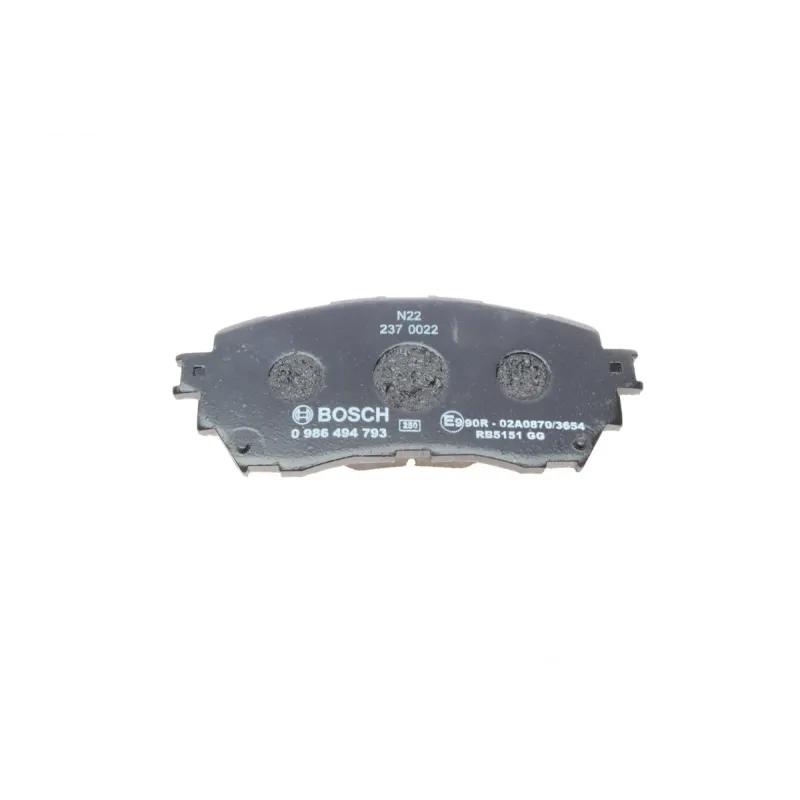 Колодки гальмівні передні BOSCH 0 986 494 793 для Mazda 6 GJ, GH 2012- 140 мм