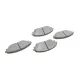 Колодки гальмівні передні BOSCH 0 986 494 804 для Mazda 3 (BM) CX-3 (DK) 2013-2023 141.7x55.3 мм