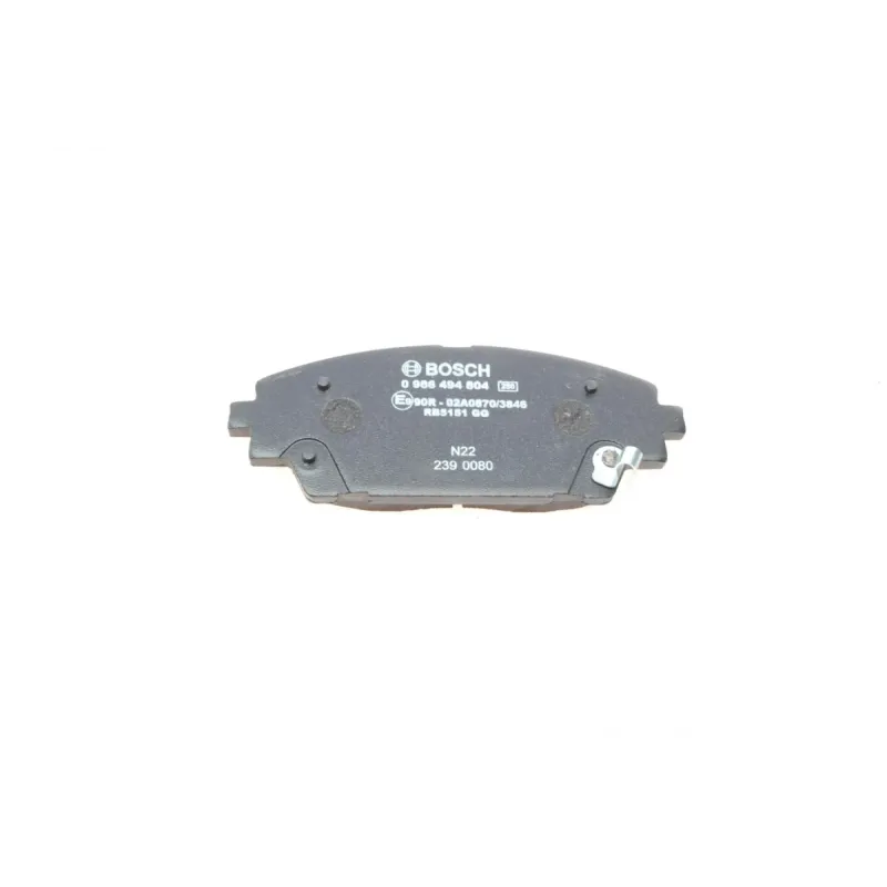 Колодки гальмівні передні BOSCH 0 986 494 804 для Mazda 3 (BM) CX-3 (DK) 2013-2023 141.7x55.3 мм