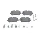 Колодки гальмівні задні BOSCH 0 986 494 810 для Land Rover Defender L663, Discovery V L462, Range Rover L405
