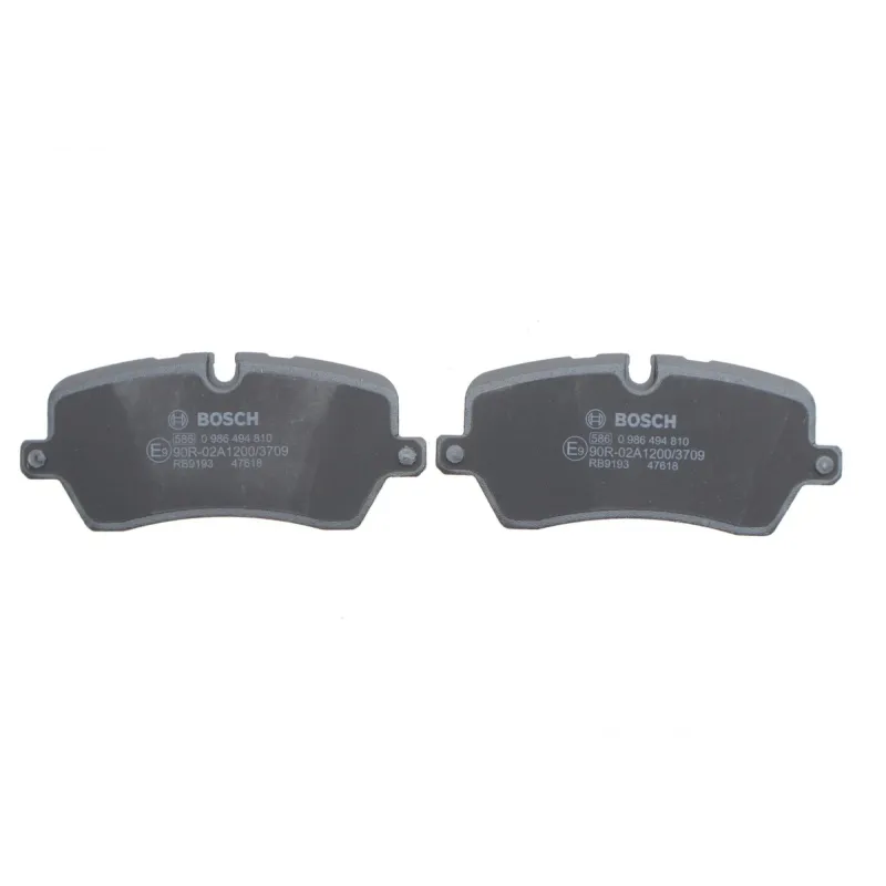 Колодки гальмівні задні BOSCH 0 986 494 810 для Land Rover Defender L663, Discovery V L462, Range Rover L405