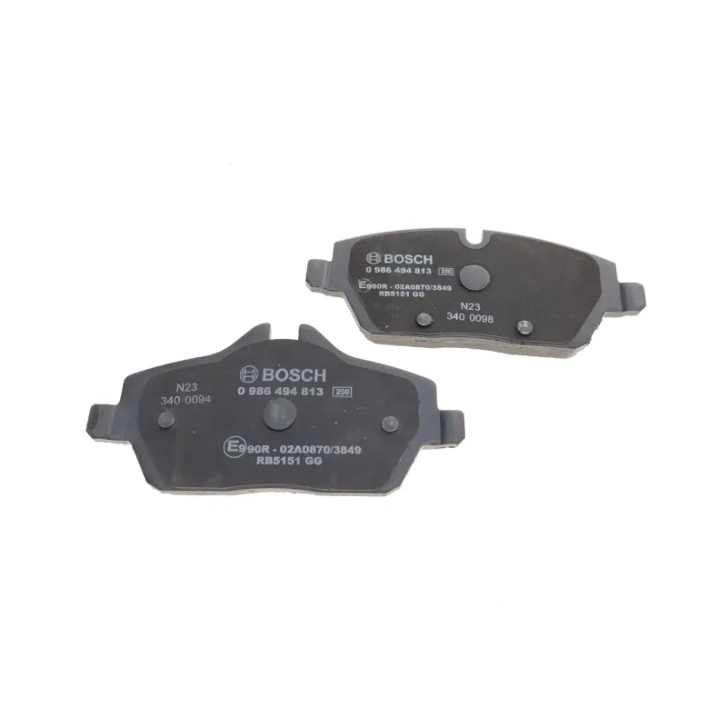 Колодки гальмівні передні BOSCH 0 986 494 813 для BMW i3 (I01) 2013- 13.8 мм