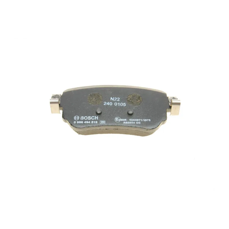 Колодки гальмівні задні BOSCH 0 986 494 816 для Nissan Qashqai II, X-Trail T32, Renault Kadjar 2013-