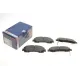 Колодки гальмівні передні BOSCH 0 986 494 821 для Nissan X-Trail T32, Infiniti Q50, Renault Koleos II
