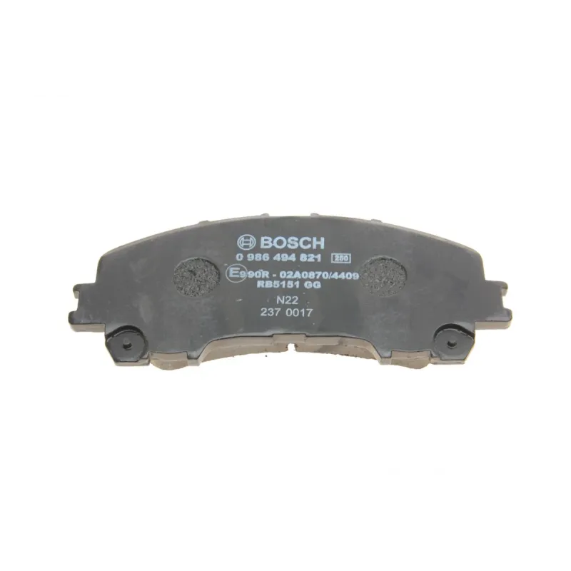 Колодки гальмівні передні BOSCH 0 986 494 821 для Nissan X-Trail T32, Infiniti Q50, Renault Koleos II