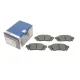 Колодки гальмівні задні BOSCH 0 986 494 822 для Lexus NX 200t 2014-, Toyota Alphard 3.5 2015- 121.2x42.3x15 мм