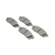 Колодки гальмівні задні BOSCH 0 986 494 822 для Lexus NX 200t 2014-, Toyota Alphard 3.5 2015- 121.2x42.3x15 мм