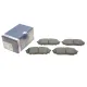 Колодки гальмівні передні BOSCH 0 986 494 827 для Kia Sorento UM 2015-, Hyundai Santa Fe DM 2015-