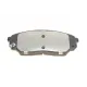 Колодки гальмівні передні BOSCH 0 986 494 827 для Kia Sorento UM 2015-, Hyundai Santa Fe DM 2015-