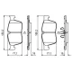 Колодки гальмівні (передні) Land Rover Range Rover Velar/Jaguar XE/XF/I-Peace 2.0/3.0 15- 