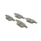 Колодки гальмівні (задні) Subaru Impreza 16-/Outback 15-/Legacy 09-14/Forester 18-