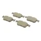 Колодки гальмівні задні BOSCH 0 986 494 839 для Ford Mondeo/Galaxy/Kuga, 15.7 мм