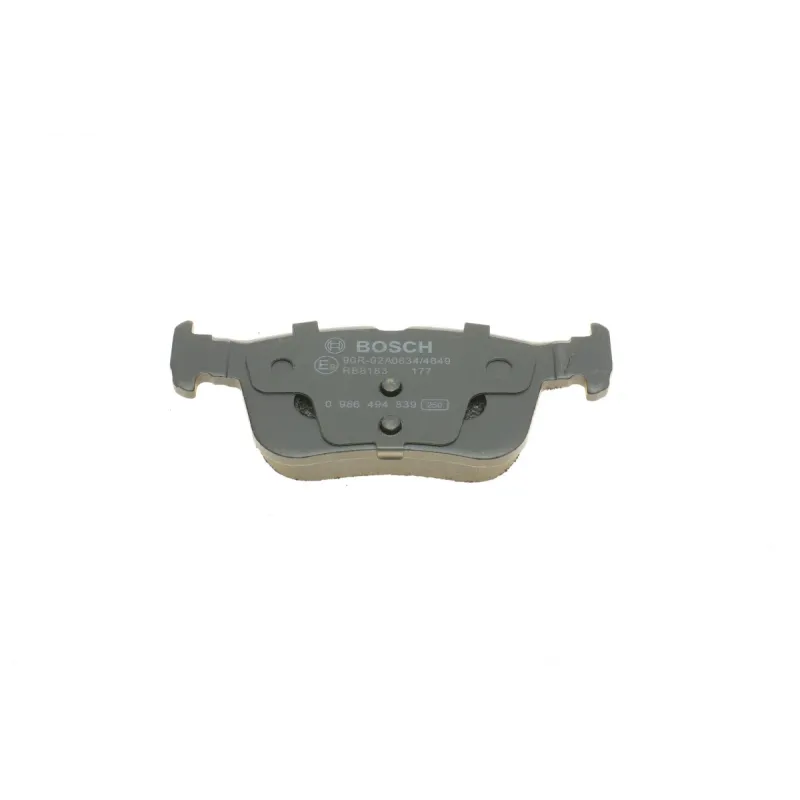 Колодки гальмівні задні BOSCH 0 986 494 839 для Ford Mondeo/Galaxy/Kuga, 15.7 мм