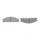 Колодки гальмівні передні BOSCH 0 986 494 848 для Nissan Pathfinder, Navara, Pick Up 161.7x49.8 мм