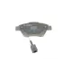 Колодки гальмівні передні BOSCH 0 986 494 881 для Fiat Punto (199) 2005-2014, 122.8x53.3 мм