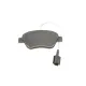 Колодки гальмівні передні BOSCH 0 986 494 881 для Fiat Punto (199) 2005-2014, 122.8x53.3 мм