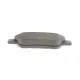 Колодки гальмівні передні BOSCH 0 986 494 881 для Fiat Punto (199) 2005-2014, 122.8x53.3 мм