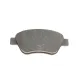 Колодки гальмівні передні BOSCH 0 986 494 881 для Fiat Punto (199) 2005-2014, 122.8x53.3 мм