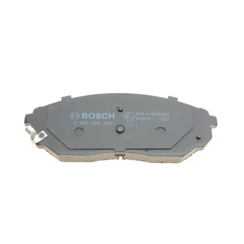 Колодки гальмівні передні BOSCH 0 986 494 884 для Kia Sorento I (JC) 2002-2007 154.8x60.2x17 мм