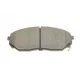 Колодки гальмівні передні BOSCH 0 986 494 884 для Kia Sorento I (JC) 2002-2007 154.8x60.2x17 мм