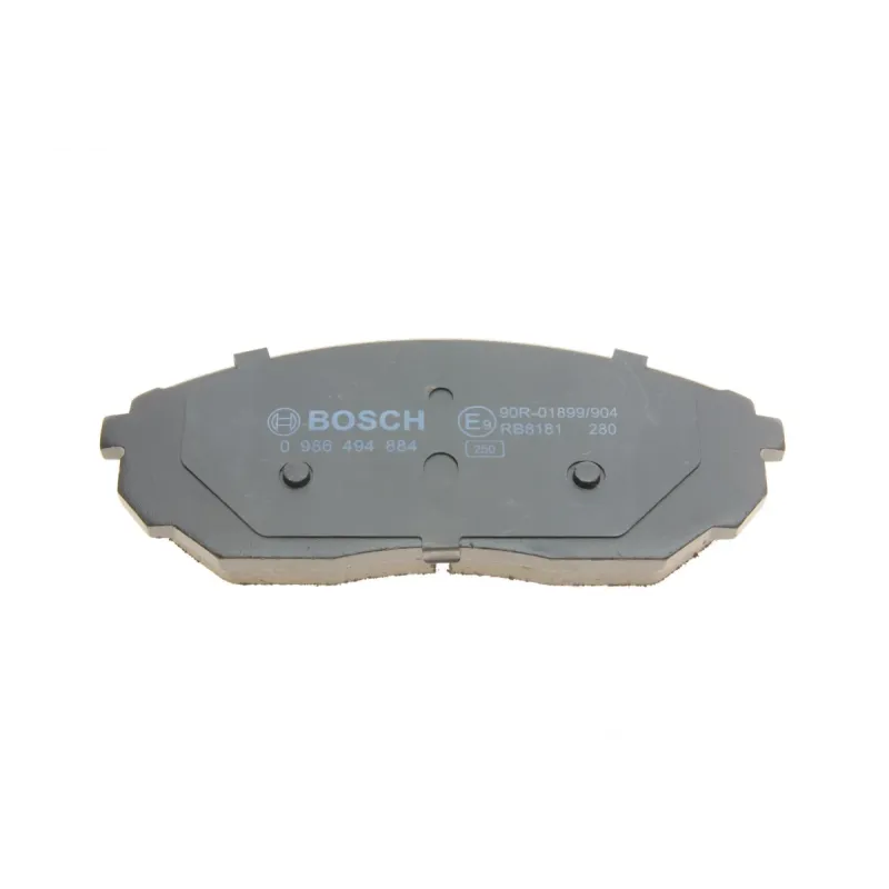 Колодки гальмівні передні BOSCH 0 986 494 884 для Kia Sorento I (JC) 2002-2007 154.8x60.2x17 мм