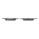 Колодки гальмівні задні BOSCH 0 986 494 888 для Ford Mondeo V, Galaxy, S-Max 2014- (15.7 мм)