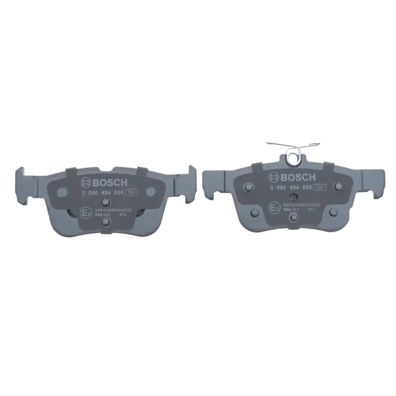 Колодки гальмівні задні BOSCH 0 986 494 888 для Ford Mondeo V, Galaxy, S-Max 2014- (15.7 мм)